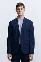 Regular-Fit Single-Breasted Jacket