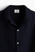 Regular Fit Textured Resort Shirt