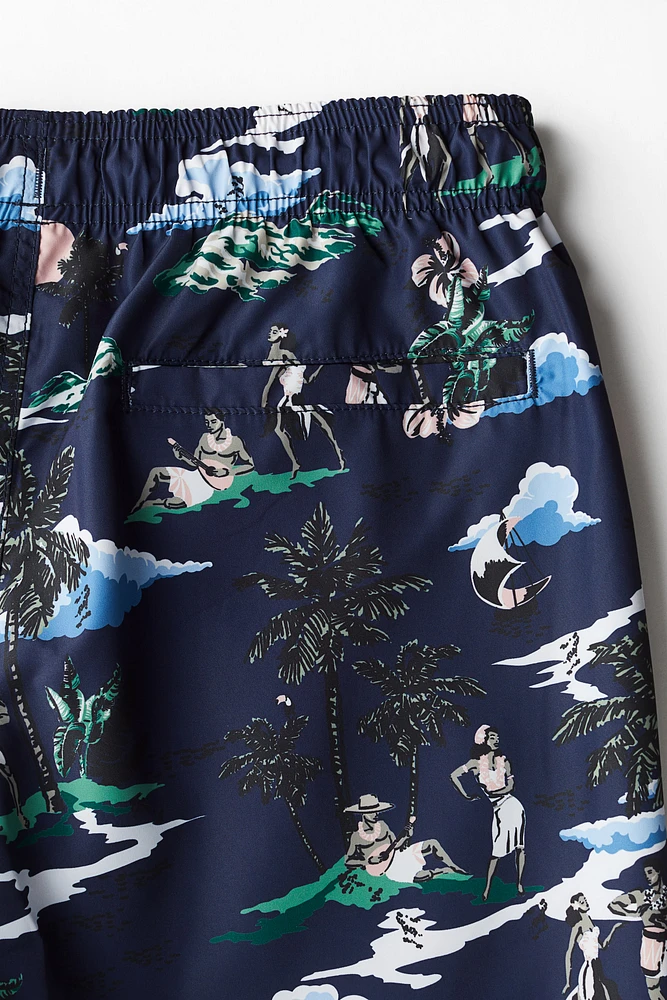 Short de bain à motif