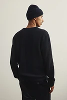 Regular Fit Waffled Sweater