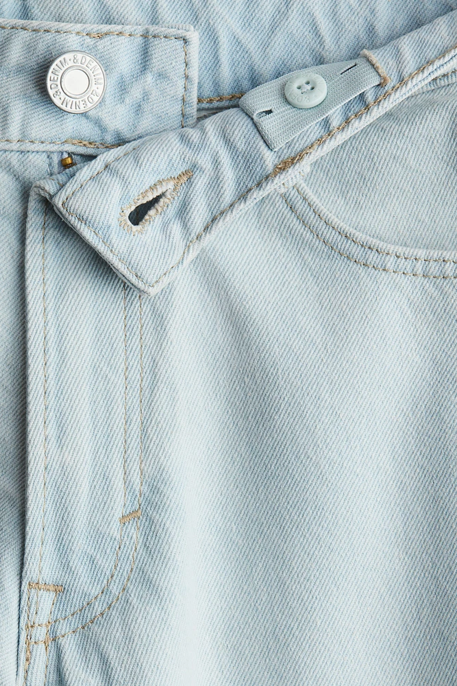 Short ample en denim