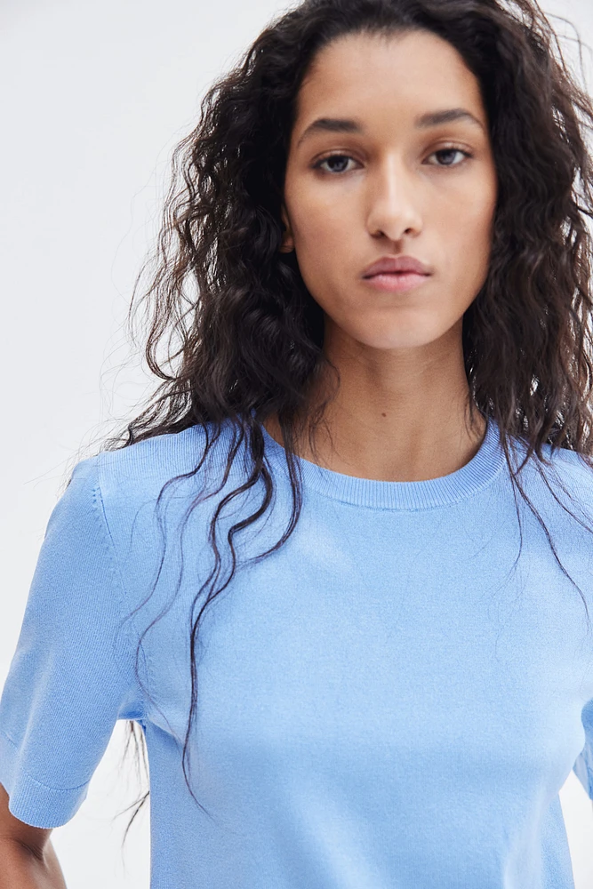 Fine-Knit Top