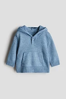 Fine-Knit Hoodie