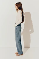 Straight Ultra High Jeans