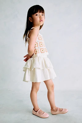 Tiered Muslin Skirt