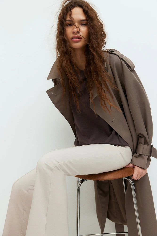 Pantalon habillé évasé