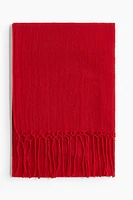 Linen-blend Shawl