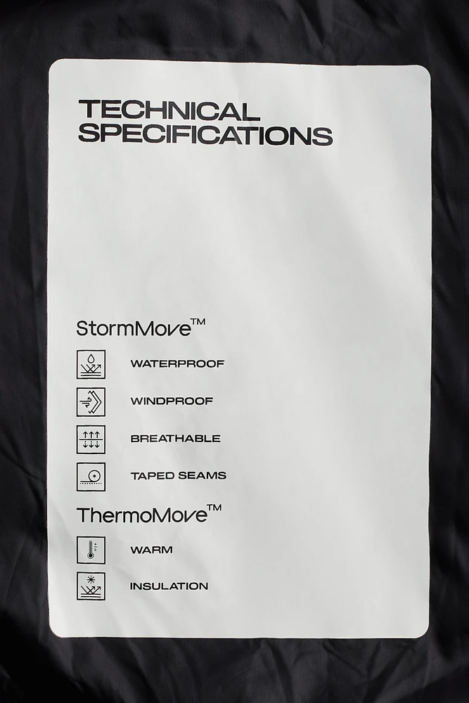 Padded ski popover jacket StormMove™