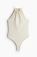 Drawstring-Detail Bodysuit