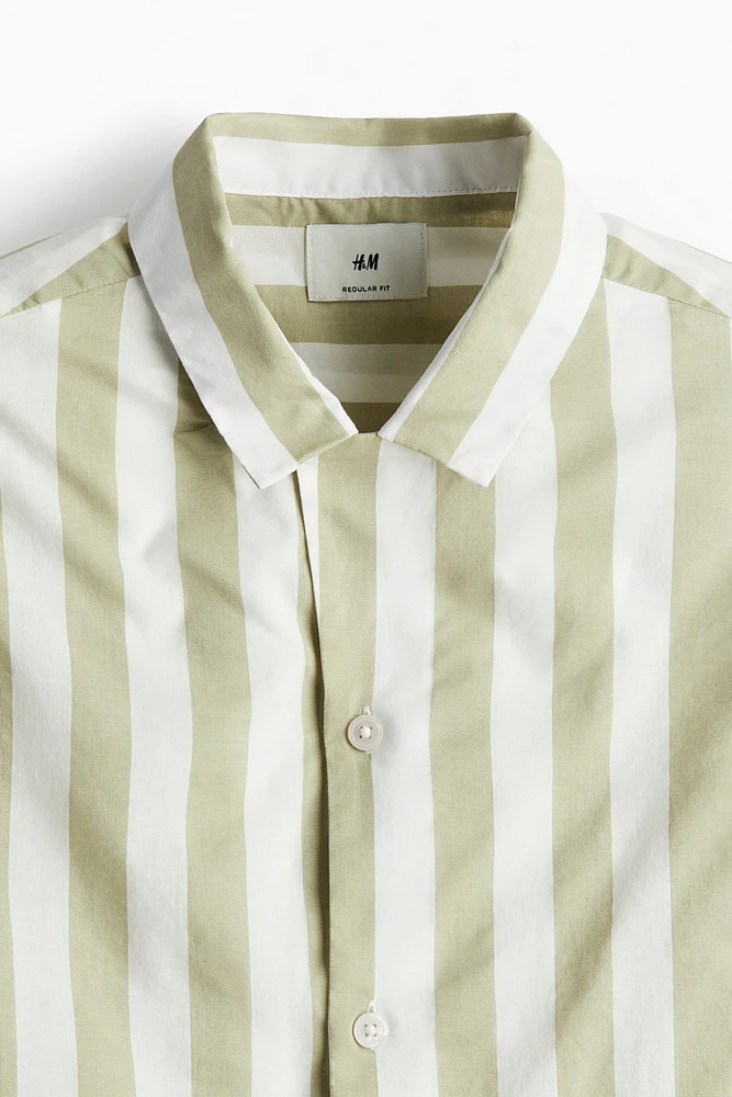 Regular Fit Printed Resort Shirt