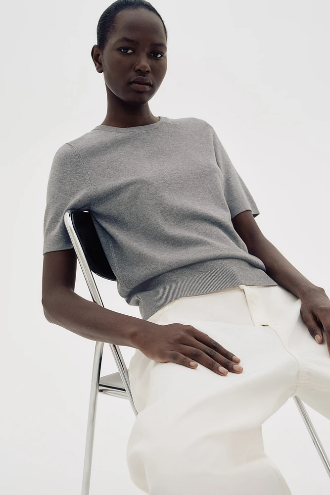 Fine-Knit Top