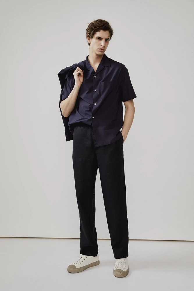 Regular Fit Linen Pants