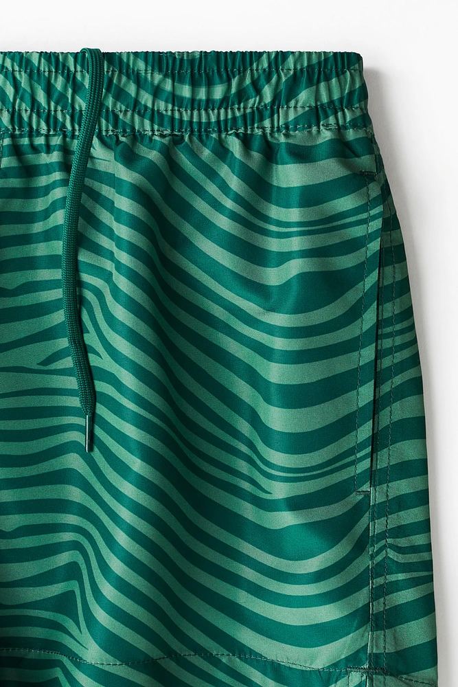 Patterned Swim Shorts