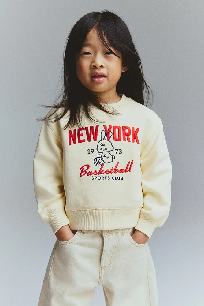 Sweatshirt with Motif