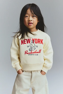 Sweatshirt with Motif