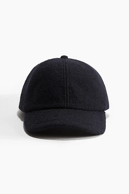 Casquette en laine mélangée