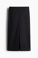 Satin Midi Skirt