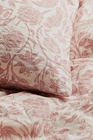 Seersucker Twin Duvet Cover Set