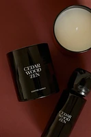 Bougie parfumée dans un pot en verre