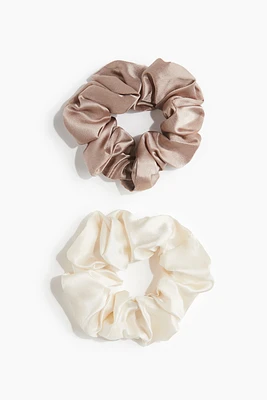 Lot de 2 couvre-élastique en soie