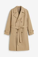 Oversized Fit Trench Coat