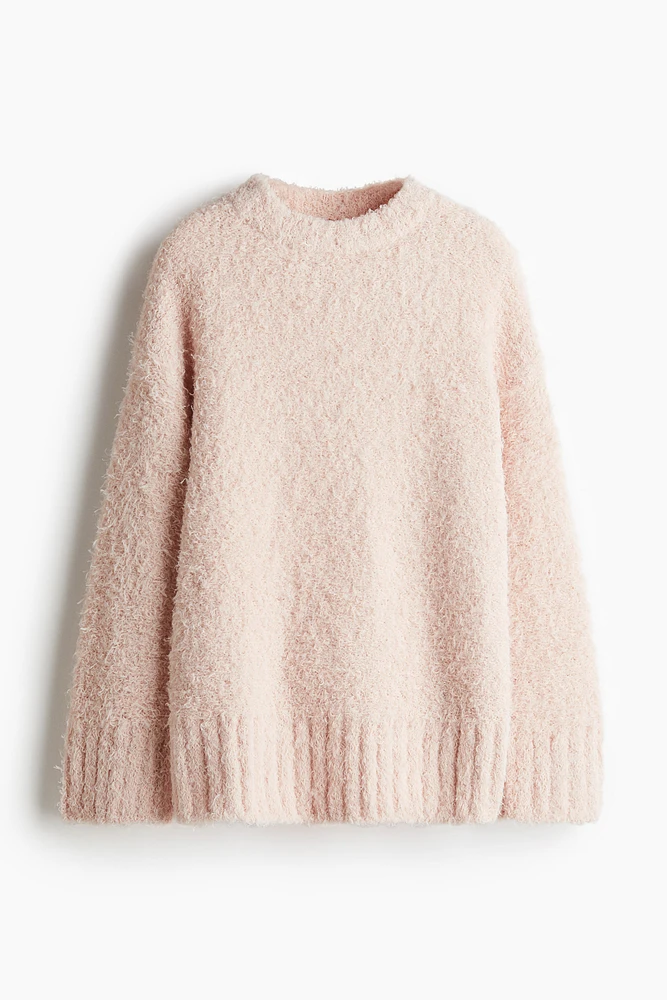 Fluffy-Knit Sweater