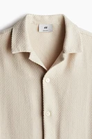 Regular Fit Textured Resort Shirt