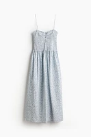 Smocked-bodice Dress