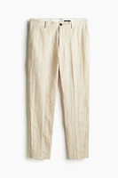 Regular Fit Linen Suit Pants