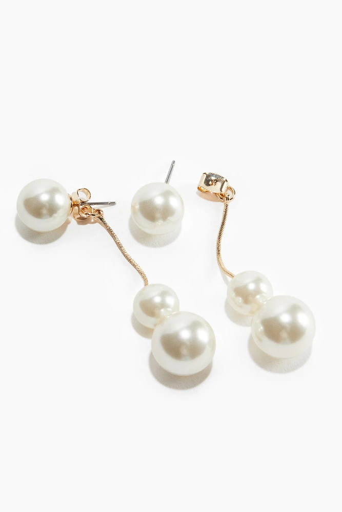 Pendant Bead Earrings