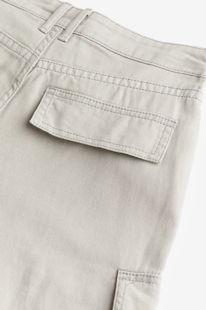 Twill Cargo Pants