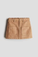 Patch-Pocket Skirt