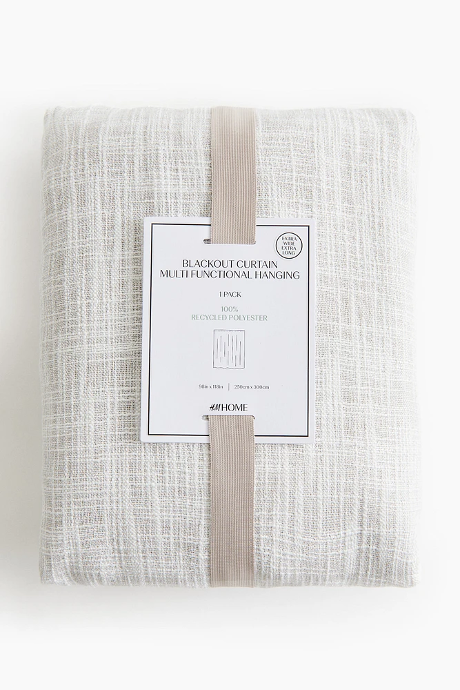 Single-pack Wide Blackout Curtain Panel