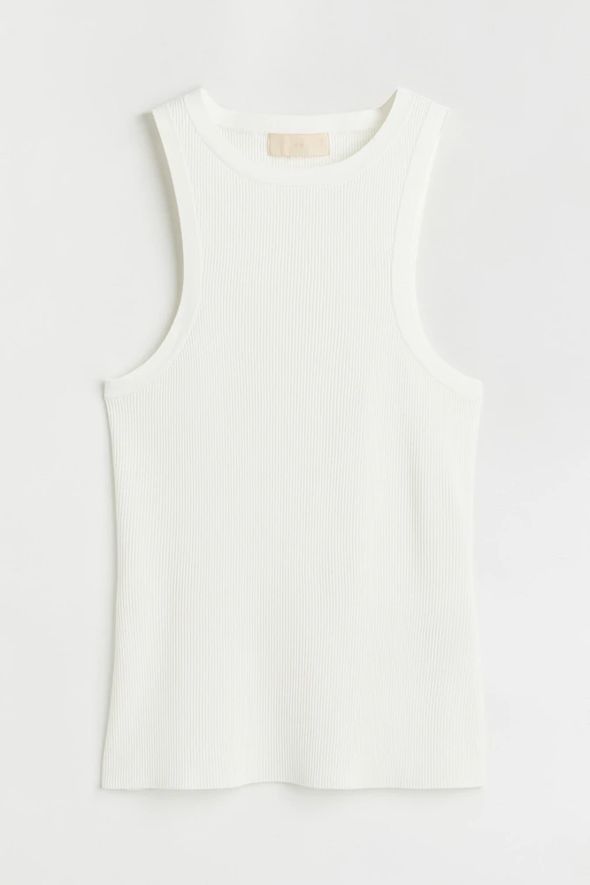 Rib-knit Tank Top