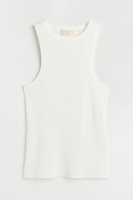 Rib-knit Tank Top