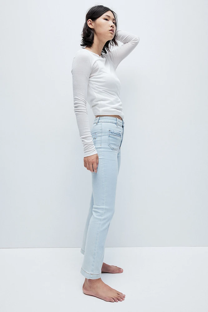 Cropped Jeans