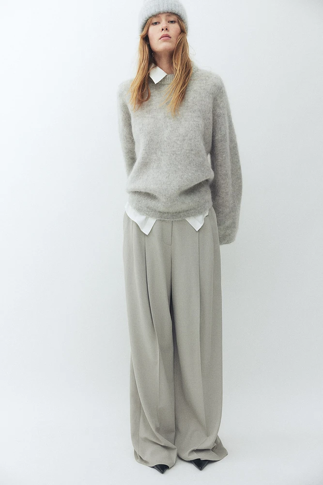 Oversized Mohair-Blend Sweater