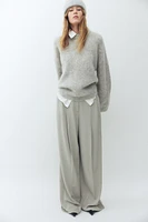 Oversized Mohair-Blend Sweater