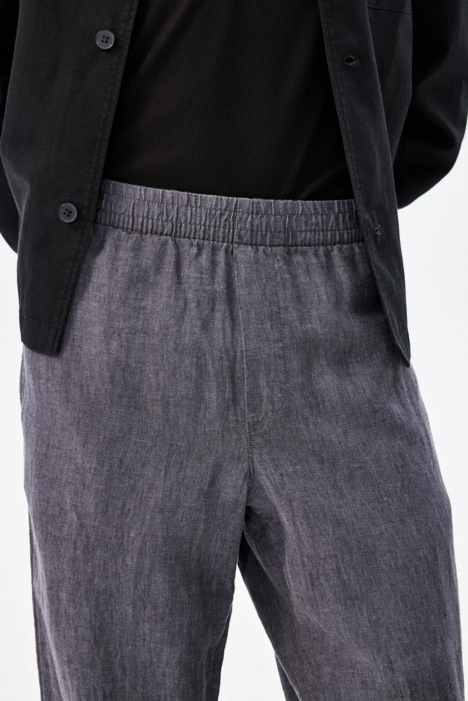 Pantalon classique en lin