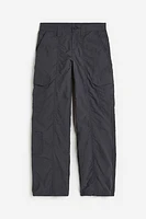 Wide-leg Cargo Pants