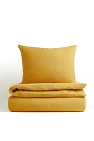 Muslin Twin Duvet Cover Set