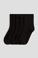 Lot de 5 paires chaussettes scolaires