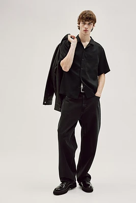 Regular Fit Lyocell Resort Shirt