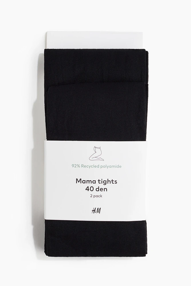 MAMA 2-pack Tights 40 Denier