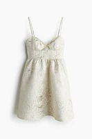 Jacquard-Weave Dress