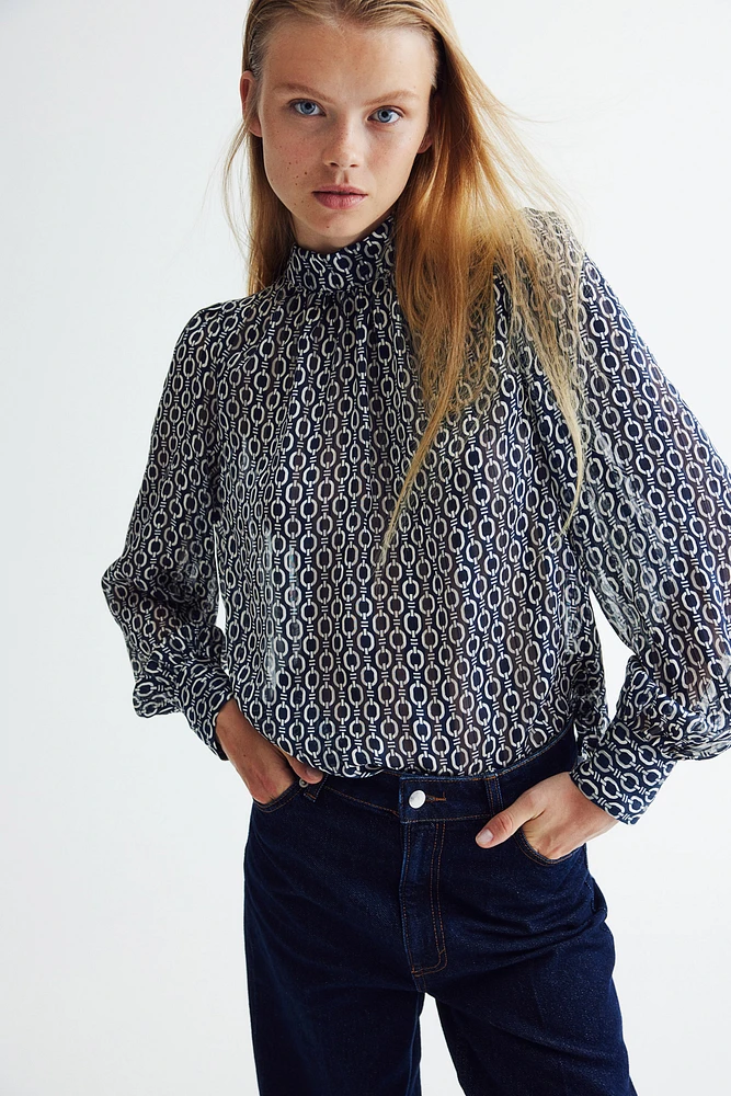 Patterned Blouse