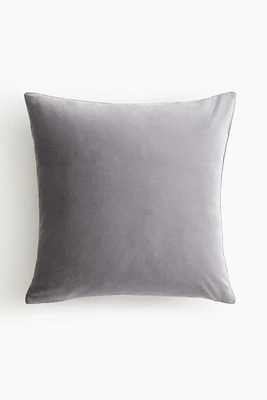 Housse de coussin en velours