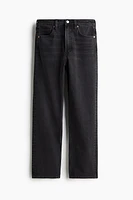 Slim Straight High Ankle Jeans