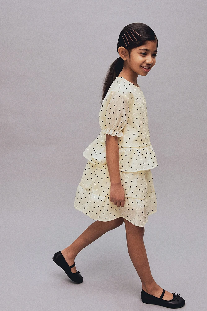 Tiered skirt