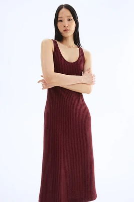 Rib-Knit Dress